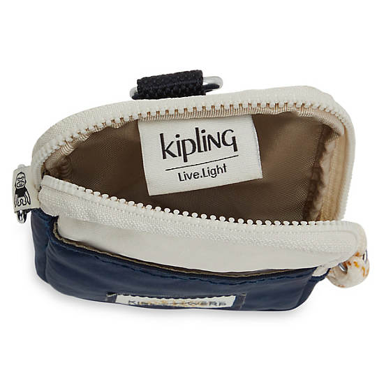 Kipling Clark Neck Pouch Handbag Beige Blauw | BE 1256HA